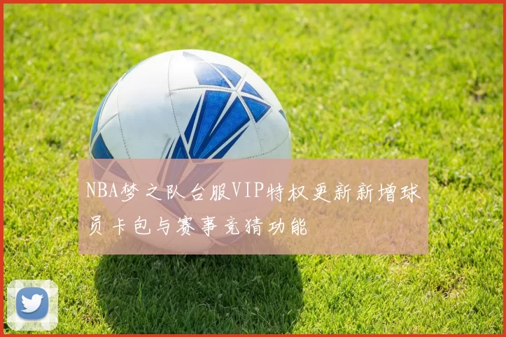 NBA梦之队台服VIP特权更新新增球员卡包与赛事竞猜功能