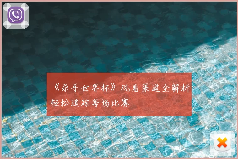 《杀手世界杯》观看渠道全解析：轻松追踪每场比赛