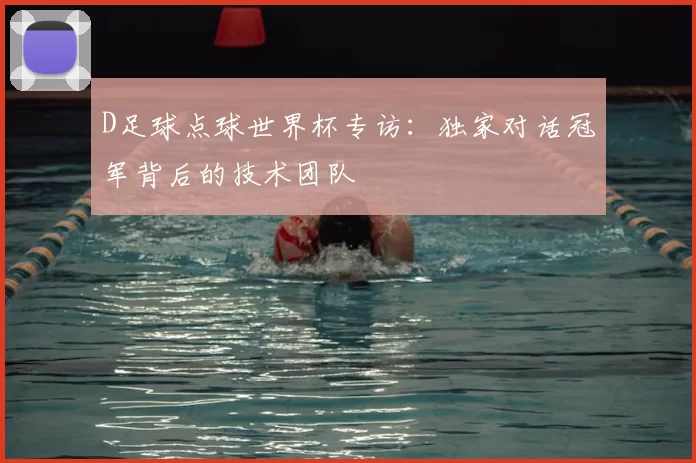 D足球点球世界杯专访：独家对话冠军背后的技术团队
