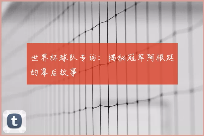 世界杯球队专访：揭秘冠军阿根廷的幕后故事