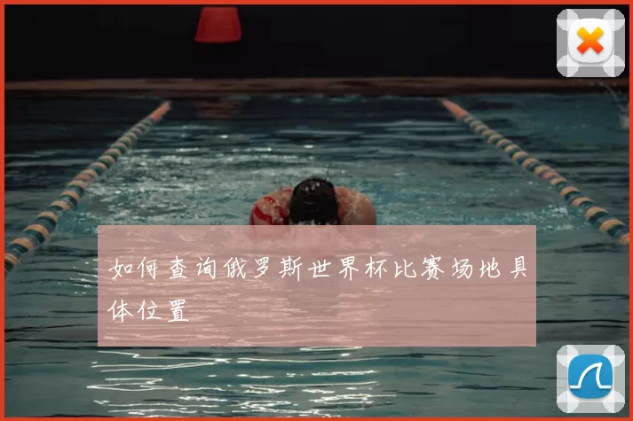 如何查询俄罗斯世界杯比赛场地具体位置